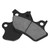 AHL Front & Rear Brake Pads Set for Harley FLHTCU-I Electra Glide Ultra Classic/FLHRCi Road King Classic/Touring FLHT 2000-2007 Dyna FXDLi Dyna Low Rider (Spoke Wheels) 2006 (Semi-metallic)