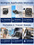 DRIFWIN Magnetic Cruise Approved Fan, 5000mAh Ultra-Slim Travel Fan Rechargeable, 4-Speed, Hook Design, Portable Fan for Cruise Ship Cabin, Bedroom Sleeping, Camping, Travel & Cruise Essentials 2026