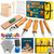 Wood Carving Whittling Kit for Kids: Round-Tip Knife Set with Storage Bag