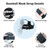 Adjustable Baseball and Softball Mask Strap, Elastic Catcher Mask Harness Replacement, Features a Head Strap Design with Sliding Buckles, Ideal for Baseball, Softball and Catcher Masks