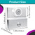 4 Pcs M 6054 Top Bracket Roller Assembly for Frameless Shower Doors