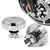 Front Axle Nut Covers Caps for 2024-2026 Harley Street Glide Road Glide