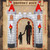 Sotiff 10 ft Inflatable Archway, Medieval Style, Gray