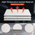 4 Piece High Temperature Gasket Paper Material 7"x10"x1/8" Thick Ceramic Fiber Gasket Paper High Temperature Fireproof Insulation Sheet for Wood Stove Pellet Stove Boiler Kiln Furnace Forge DIY Cut