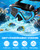 Aegend Snorkeling Gear Set for Kids - Anti-Fog Diving Mask, Adjustable Fins & Dry Snorkel, Full Snorkel Kit for Youth Swimming & Diving (Ages 5-15) (Black, S/M)