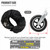 Wheelchair Caster Tire Covers 8 Inch, Anti-Slip Front Wheel Sleeves, Protect Floors and Carpets, Wheelchair Replacement Accessories, 2 Pcs