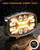 10 Inch Oval LED Driving Lights, 120W 30000LM Super Bright Offroad Pod Lights with White & Amber Dynamic DRL, IP68 Waterproof Fog Lights for Semi Truck, Kenworth, Peterbilt, Pickup, Tractor - 2PCS