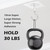 Dlilise Adhesive Ceiling Hooks,4 Pack 30lbs Heavy Duty for Hanging Plants