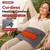 comfheat Portable Cordless Heating Pad with 5000mAh Battery, 1.7LB Weighted
