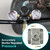 Dreyoo Air Regulator with 0-200 PSI Gauge, Compatible with Craftsman/DeWalt/DeVilbiss Air Compressor, 4 Port Regulator 0-150 PSI Adjustable, 1/4" NPT Inlet/Outlet, 1/8" NPT Gauge Port