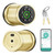 Keyless Entry Keypad Door Lock with Knob, Smart Door Lock with Fingerprint