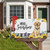 YINENA Summer Sunflower Golden Retriever Dog Mailbox Cover Magnetic Standard Size 21x18 Inch Post Letter Box Wrap Garden Yard Home Decor