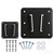 2 Pack RV TV Mount for Camper, Quick Release, VESA 100x100, Up to 43 Inch