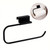 Qflushor Over the Door Paper Towel Holder for Kitchen Cabinet, No Drill