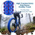 SIMEIQI 2 Pack 24x1.95 26x1.95 Color Blue Red Tire Mountain Bike Tires and Tubes (Blue, 24x1.95)