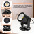 Taysing LED Spotlight Indoor 5W USB Powered 360 Degree Rotating Mini Display Accent Light for Pictures Paintings Plants Shelves Cabinet Showcase, 1 Pack Soft White 3000K