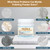 Marble Polishing Powder, Professional Touch-Up Etch Remover, Restore Shine Remove Water Stains Scratches Rings Etches for Marble Stone Granite Quartz Tile Floor Countertop Surfaces Polishing Care