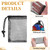 TIESOME 10 Pcs Mesh Drawstring Bags, 6" x 4" (15×10cm) Small Mesh Bag With Cord Lock Closure, Durable Breathable Net Bags For Laundry, Travel, Beach Toys, Seashell Collecting (Black)