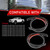Motarithl Pair Roof Drip Molding Weatherstrip Compatible with Tacoma 16-23