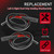 Motarithl Pair Roof Drip Molding Weatherstrip Compatible with Tacoma 16-23