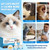 Cat Pheromones Calming Diffuser, Pheromone Diffuser to Calm Cats, Cat Calming Spray, Stress Relief and Anxiety Relief for All Cats, Soothe Your Pet's Emotions, 3-in-1 Kit for Cats (2pc)