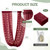 Shillance 6 Panels Burgundy Ceiling Drapes with Lights for Weddings Ceiling Drapes 5ftx10ft Wedding Draping Fabric Sheer Curtains Tulle Drapery Wedding Decorations for Home Party Ceremony Stage Swag