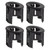 OCHIWAVE 4Pcs for Dodge Ram 2500 3500 2016-2018 Front Bumper Park Assist Sensor Bezel 5VS88ZZZAA