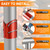 Pipes Saddle Template,Metal Pipe Cutting Guide Kit,Pipe Coping/Notching Tool,6-Piece Set Sizes: 1-5/8", 1-7/8", 2-3/8", 2-7/8", 3-1/2", 4-1/2" Pipe Cutting Guide 22.5°, 45°, 90° and Saddle Cuts