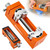 SakerNeo Fractal Vise, Self-Adjusting Drill Press Bench Vice (Orange)