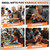 SakerNeo Fractal Vise, Self-Adjusting Drill Press Bench Vice (Orange)