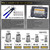 ASKWAY SAE Rivet Nut Tool 420pcs Imperial Carbon Steel Rivet Nut Tool Kit, （5/16-18、1/4-20、10-24、8-32、6-32）, Suitable for Furnitur, Automotive, Marine and Industrial Applications