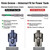 7pcs JIS Screwdriver Bit Set - 3" / 75mm - Impact Ready Japanese Cross Point Bits #1, #2, #3 - Taiwan S2 Steel, Magnetic Tips - Anti Cam-Out Repair Kit Compatible with Honda, Tamiya, Shimano