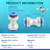 6 PCS Teflon Feed Tube Connector for 3D Printer Bambu Lab P1P/P1S/X1/X1C/X1E with AMS Feed PTFE Feed Tube Connector Accessories Parts