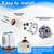 M952100-0070A Pressure Balancing Unit and 023529-0070A Cartridge, Compatible with American Standard Valve Shower Cartridge Replacement Kit for Tub and Shower Faucet Valves