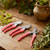 Chumia 30 Pack Garden Shears Flower Clippers for Plant Cutting, Pink
