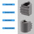 6Pcs Kobra 3 Max Silicone Socks Compatible with Anycubic Kobra 3 Max/Kobra 3 Max Combo Hotend 3D Printer Silicone Sock,