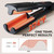 CIVEYA Mini Hair Crimper for Short Hair, 1/2" 3 Barrel Hair Waver