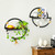 BUTUNITA Round Floating Shelves for Wall, Modern Circular Wall-Mounted Displays in Black Metal for Living Room, Bedroom & Bathroom – Unique Hanging Decor & Storage, Set of 2