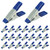OSVJE 30 Pcs Heavy Duty Metal Spring Clamps, 2 Inch, Blue