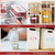 1000 Freezer Labels with Dispenser, 1" x 3", Removable, Red/Blue