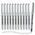 EYEYE Rollerball Pens, Black Ink, 1.0mm Bold Point, Pack of 12