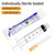 50 Pack 5ml Luer Lock Syringes with 25Ga 1 Inch Needle, Individually Sealed Packed Lab Supplies