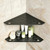 mivndeeopu 2 Pack 10" Corner Shower Shelves with Razor Hole