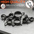 324Pcs 65Mn Steel Spring Band Hose Clamp Kit - 23 Sizes (6-38mm) Constant Tension Pipe Clip with Swivel Jaw & Hose Removal Pliers, Tweezers for Fuel Line, Coolant, Vacuum, Silicone Hoses & Air Tube ﻿