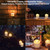 Solar Candles Outdoor Waterproof, 8pcs Rechargeable Dusk to Dawn Little Votive Candles, Flameless Flickering Solar Tea Lights for Patio Yard Deck Pathway Window Outdoor Lantern Decor (Warm White)