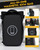 Magnetic Gym Bag for Men, Magnetic Gym Water Bottle Bag with Phone Holder