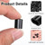 1/8" Aluminum Crimping Loop Sleeve Black Cable Ferrule Wire Rope Crimping Loop Sleeves Cable Crimps Wire Ferrules for Cables Wires Rope 50Pcs (M3)