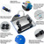 45 Degree Tile Chamfering Tool for 100-Type Angle Grinders, Universal Stand with 5 Diamond Saw Blades, Gloves, 39 Inch Hose, Screwdriver, Adapter Washers