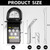 KJE 5/8" Heavy-Duty Stake Pocket D-Ring Anchors |18,000 lbs Breaking Load | Adjustable Tie-Down with Anti-Loss Cord |Reliable Tie-Downs for Flatbed Trucks & Trailers (6-Pack)