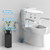 HEINSY Toilet Safety Rail, Heavy Duty Foldable Toilet Handrail, Aluminum Alloy Support Up to 480LBS Perfect for Elderly Senior Handicap Pregnant